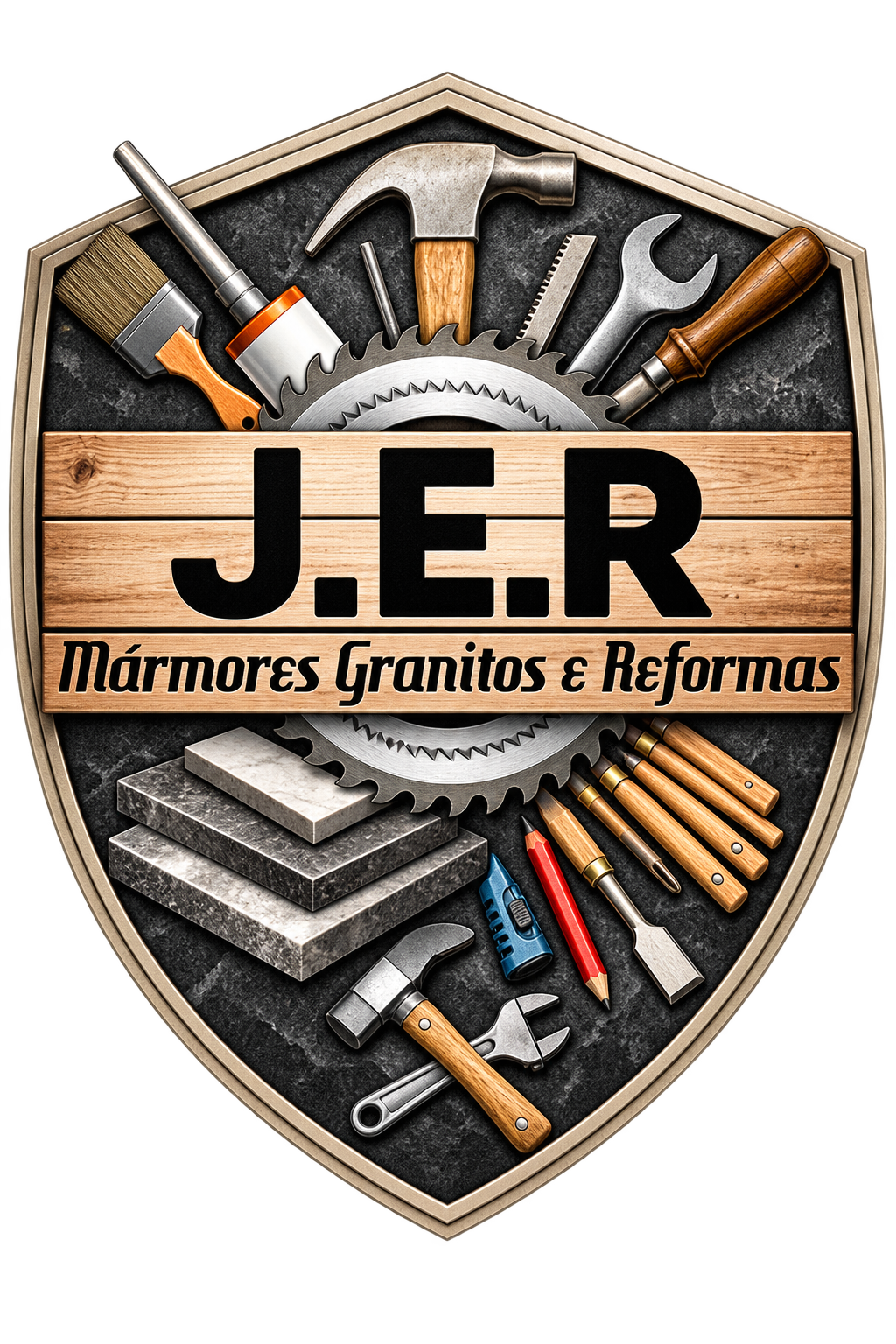 Logo J.E.R Mármores